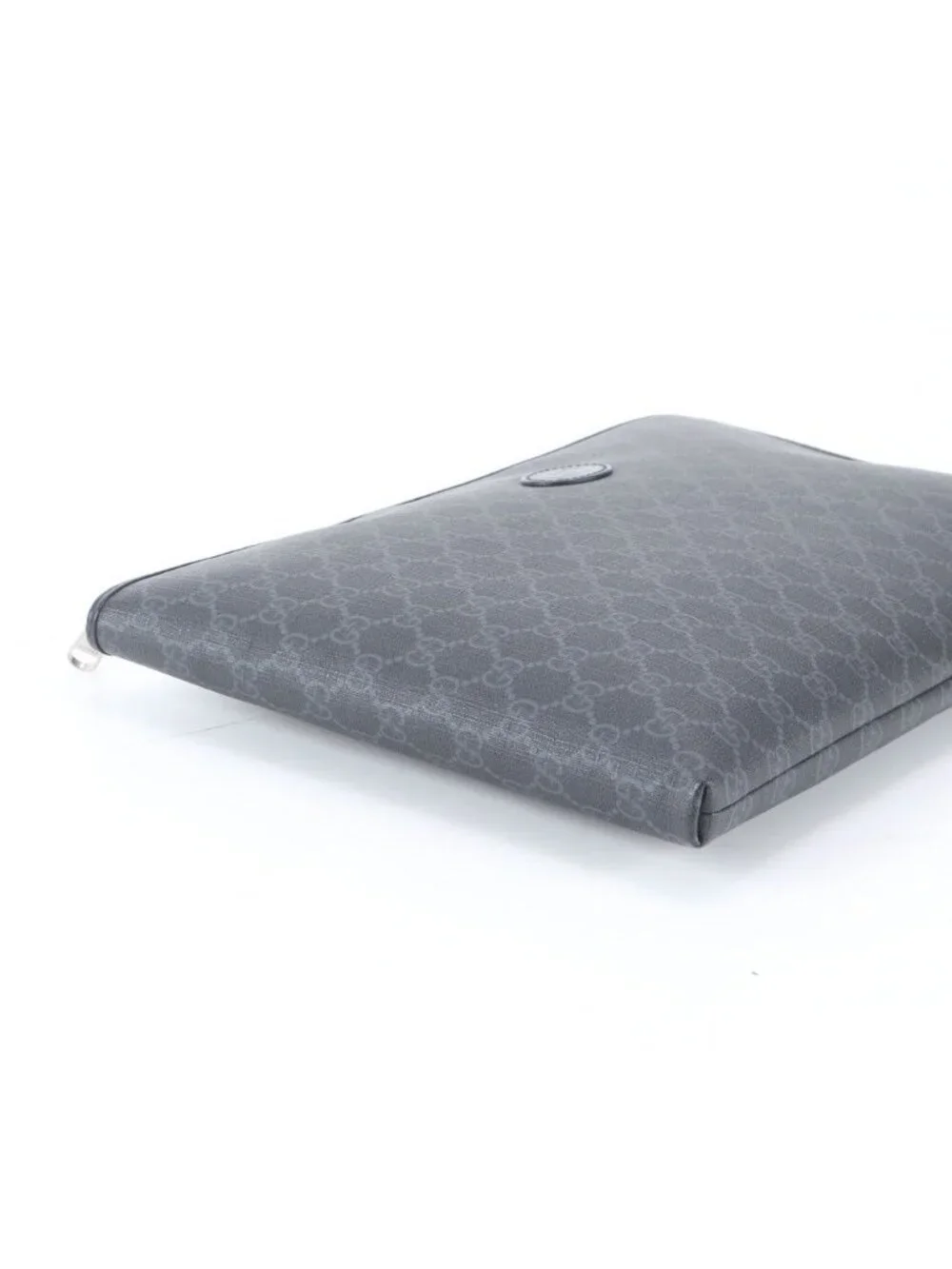 Gucci GG Supreme Leather Clutch Pouch Business
